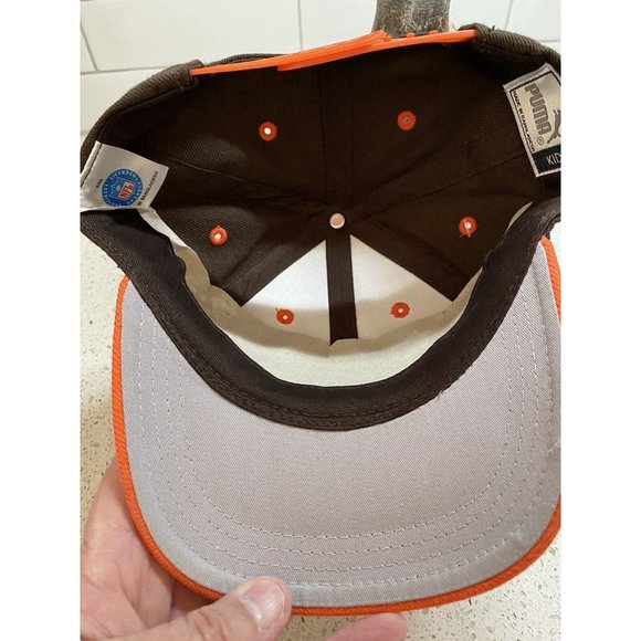 Cleveland Browns NFL Football Puma Embroidered Kids Snapback Hat NEW - Picture 5 of 7